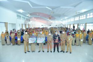 Bupati Bangka Membuka Sosialisasi Manfaat BPJS Ketenagakerjaan Non PNS