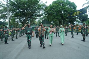 Kunjungan Kerja Pangkostrad di Madivif 2 Kostrad