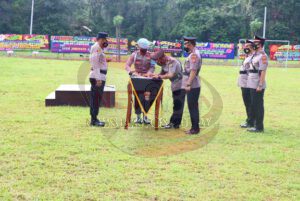 Kapolres Tubaba Pimpin Upacara Sertijab Kasat Intelkam dan Kapolsek Lambu Kibang