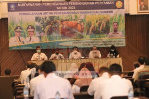 Wagub Abdul Fatah Buka Musrenbangtan Tahun 2023
