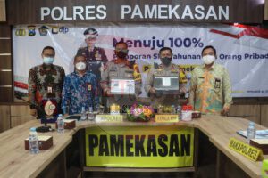 Polres Pamekasan Menuju 100% Pelaporan SPT Tahunan