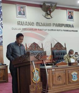 Sidang Paripurna DPRD Kota Pangkalpinang Terkait Raperda Pariwisata Tahun 2022