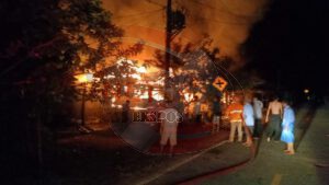 Musibah Kebakaran Kembali Terjadi di Simeulue, Delapan Unit Rumah Warga Hangus Terbakar