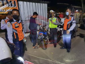 Satlantas Polres PASKOT Giat Operasi Cipta Kondisi Blue Light, Amankan 17 Ranmor.