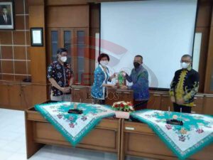 Kadis Kesehatan Fatoni Lakukan Penandatanganan MOU Mendirikan Rumah Sakit Tipe D