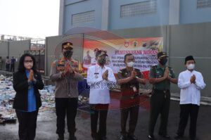 6958 Botol Miras Dimusnahkan Polres Pati