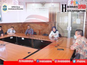 Sekretaris Dprd Kota Pangkalpinang Mendapat Kunjungan Komisi II Dprd Kab. Bangka