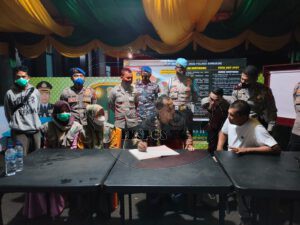 Kapolres Simeulue Cek Pos Pam Ops Ketupat Seulawah 2022