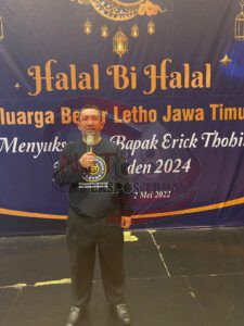 Kerja Nyata, LETHO JATIM Usung Erick Thohir Pilpres 2024 Mendatang