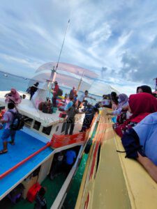 Dinahkodai Kapten Kuseno, Kapal Sabuk Nusantara 91 Kandas