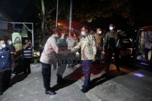 Kapolres Pamekasan Kawal Langsung Kedatangan Menko Polhukam Ke Pamekasan