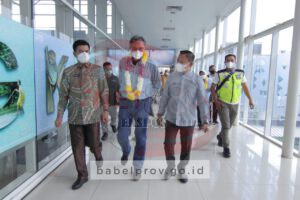 Pj Gubernur Babel Ridwan Djamaluddin, Resmi Bertugas