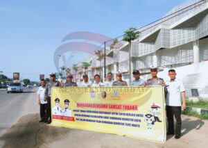 Satlantas Polres Tubaba Berikan Himbauan Untuk Membayar Pajak Kendaraan Bermotor