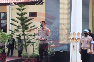 Polres Aceh Barat Gelar Apel Gabungan Kelompok Kesadaran (Pokdar) Kamtibmas.