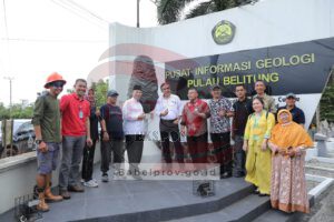Pj Gubernur Kunjungi Pusat Informasi Geologi Pulau Belitung