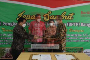 Lepas Sambut Kepala BPTP Babel, Pj Gubernur Siap Bersinergi