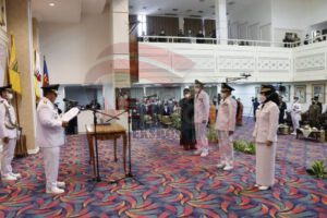 Lantik Pj Bupati Mesuji, Tuba Barat dan Pringsewu, Gubernur Ingatkan Soal Larangan Ini