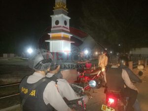 Antisipasi Tindak Kejahatan Di Malam Hari Polres Aceh Barat Gelar Patroli Presisi