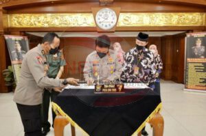 Wujudkan Sinergitas, Polda Jatim MoU dengan Universitas Wijaya Kusuma dan Perum Perhutani