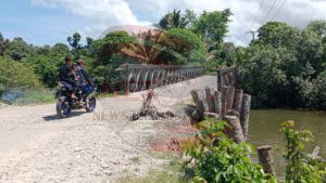 Jembatan Penghubung Dua Kecamatan Butuh Perhatian Pemerintah