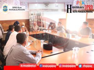 Kunjungan Kerja Anggota Pansus I DPRD Kab OKI Ke DPRD Kota Pangkalpinang.