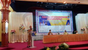 Mulkan SH MH Bupati Bangka Membuka Bimtek OSS RBA dan LKPM