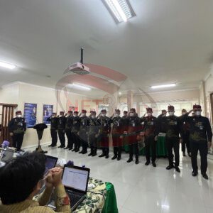 Lapas Narkotika Pamekasan Ikuti Giat Desk Evaluasi ZI