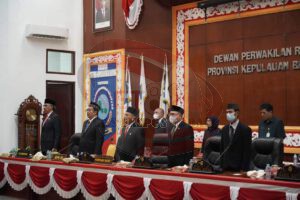DPRD Gelar Rapat Paripurna Penyampaian LHP BPK, Pemprov Babel Raih Opini WTP