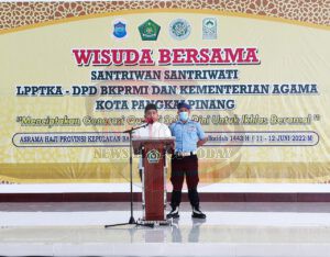 Hadiri Wisuda Santri Se-Pangkalpinang, Molen Katakan Ini Adalah Contoh Kolaborasi yang Penting Untuk Ditingkatkan