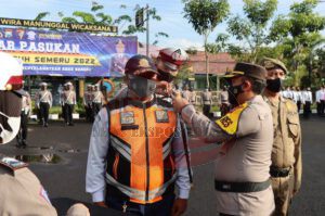 Polres Sampang Gelar Apel Pasukan Ops Patuh Semeru 2022