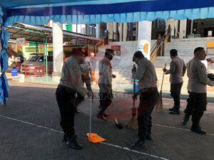 Bersih Bersih Tempat Ibadah, Rangkaian Giat Sambut Hari Bhayangkara ke 76