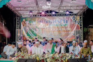 Penutupan Sedekah Bumi, Kades Dukuhseti Gelar Sholawatan