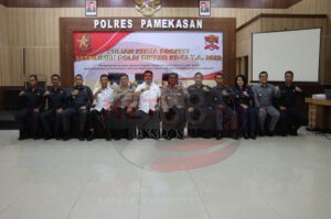 Peserta Sespimen ke Polres Pamekasan Disambut Oleh Kapolres Pamekasan