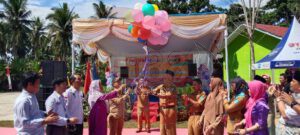 Bupati Bangka Mulkan, SH. MH Membuka FLS2N SMP Tingkat Kabupaten Bangka 2022