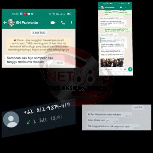 Lakukan Teror Melalui WhatsApp, Oknum yang Diduga Bekingi Sabung Ayam di Dempelan Madiun Tak Terima Diberitakan