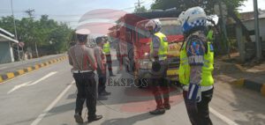 PMK di Pasuruan 35 Persen, Polres Pasuruan Kota Terus Lakukan Pengecekan Mobilitas Hewan Ternak