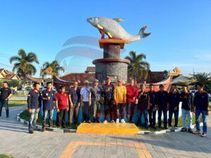 Pererat Silaturahmi, Ketum PP IWO Kunker ke Tulangbawang