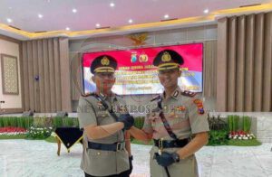 Kapolres Pasuruan Sertijab di Gedung Mahameru Polda Jawa Timur