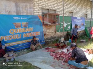 Yayasan Ruang Pasien dan DTpeduli Lakukan Penyembelihan Hewan Qurban