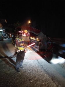 Siang dan Malam Jaga, Ipda Muslimin Antisipasi Kemacetan