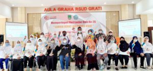 Hari Lanjut Usia ke 26 tahun 2022 oleh TP-PKK Kab.Pasuruan Dilaksanakan di RSUD Grati