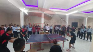 Bapas Pamekasan Raih Kejuaraan Peserta Tenis Meja Tunggal