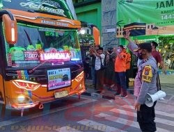 Kedatangan Jemaah Haji Kloter 23, Petugas Gabungan Lakukan Pengamanan Super Ketat