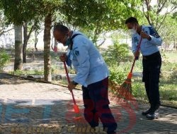 Sambut Hari Dharma Karya Dhika ke 77, Lapas Narkotika Pamekasan Gelar Bersih TMP