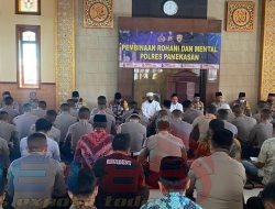 Binrohtal Rutin Polres Pamekasan, Tingkatkan Karakter Anggota Polri
