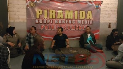 Ngopi Bareng Cara Polres Sumenep Jalin Sinergitas Dengan Media