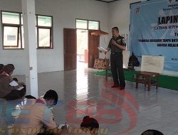 Lapinka 2022, Koramil 0826-02 Tlanakan Berikan Materi Wasbang