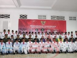 36 Anggota Paskibraka Dikukuhkan, Molen Pesankan Prestasi-Disiplin-Moral-Jiwa Nasionalisme