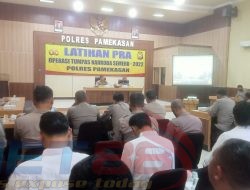 Polres Pamekasan Gelar Giat Latpraops “Tumpas Narkoba Semeru 2022”