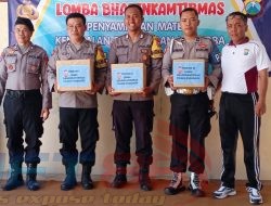 Partisipasi Ibu Bhayangkari dan Bhabinkamtibmas Polsek Pademawu Peringatan HUT RI ke 77